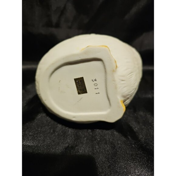 White Duck / Goose Planter Ceramic Bisque, 6" High, Country Farmhouse Charm - Picture 5 of 6